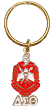 Delta Metal Keychain